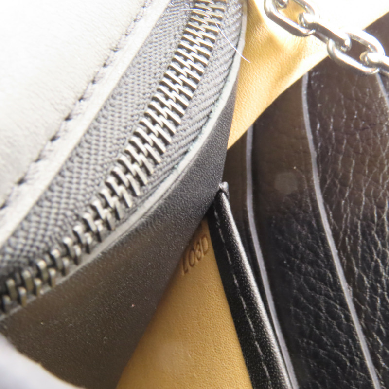 Delvaux 牛皮皮革Tempete Wallet On Chain鏈帶肩背袋-8