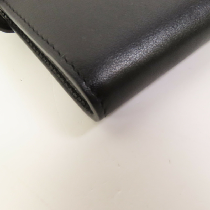 Delvaux 牛皮皮革Tempete Wallet On Chain鏈帶肩背袋-9