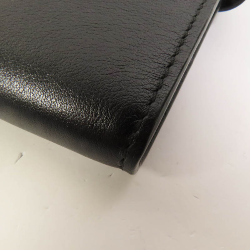 Delvaux 牛皮皮革Tempete Wallet On Chain鏈帶肩背袋-12