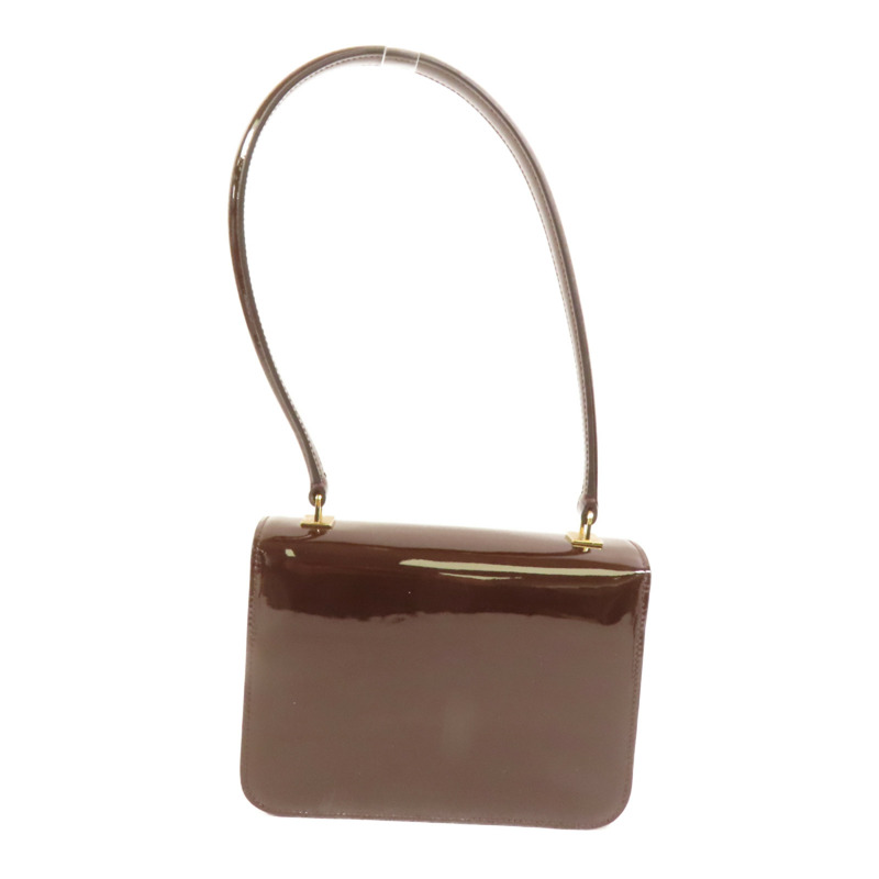 CELINE 漆皮皮革Teen Garance金扣手挽袋-1