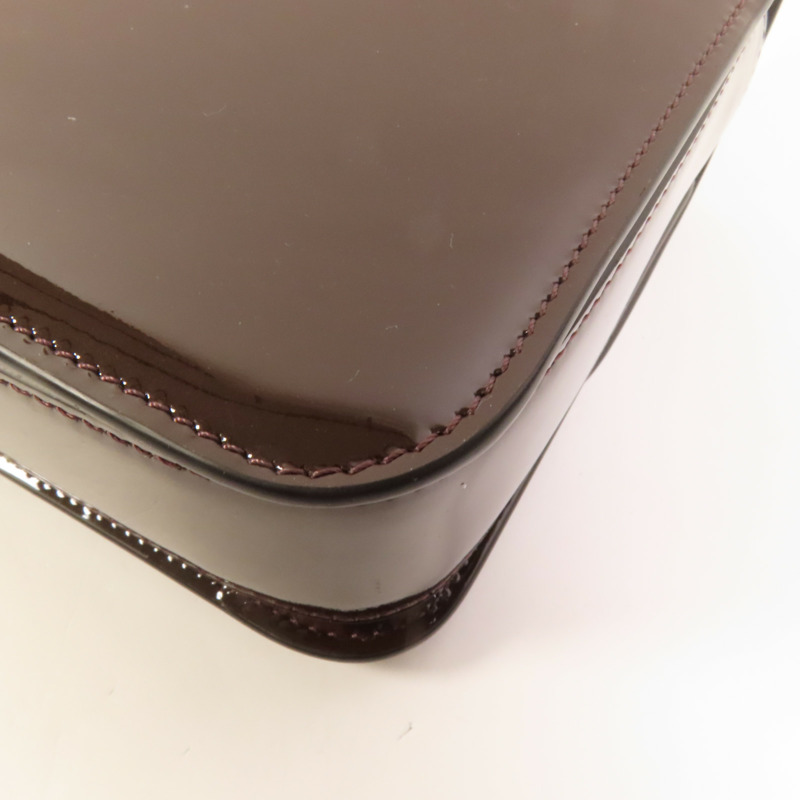 CELINE 漆皮皮革Teen Garance金扣手挽袋-11