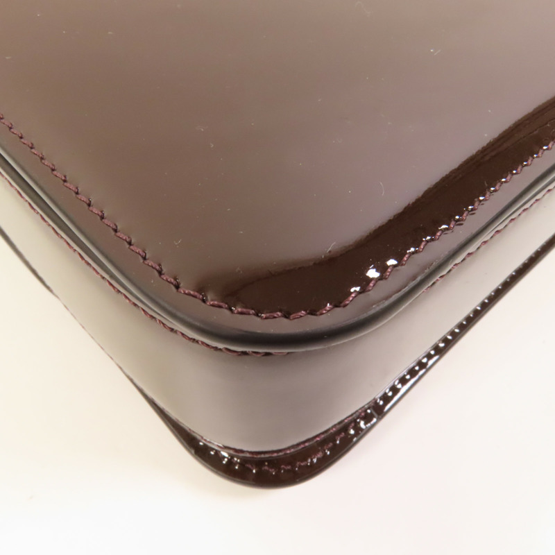 CELINE 漆皮皮革Teen Garance金扣手挽袋-12