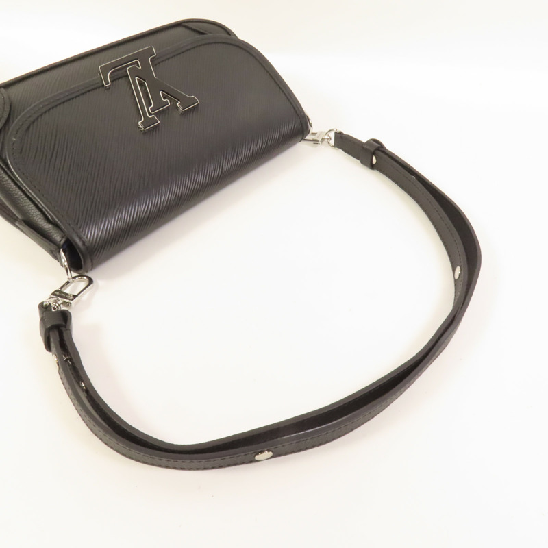 LOUIS VUITTON Epi Buci銀扣肩背袋-5