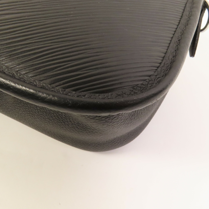 LOUIS VUITTON Epi Buci銀扣肩背袋-11