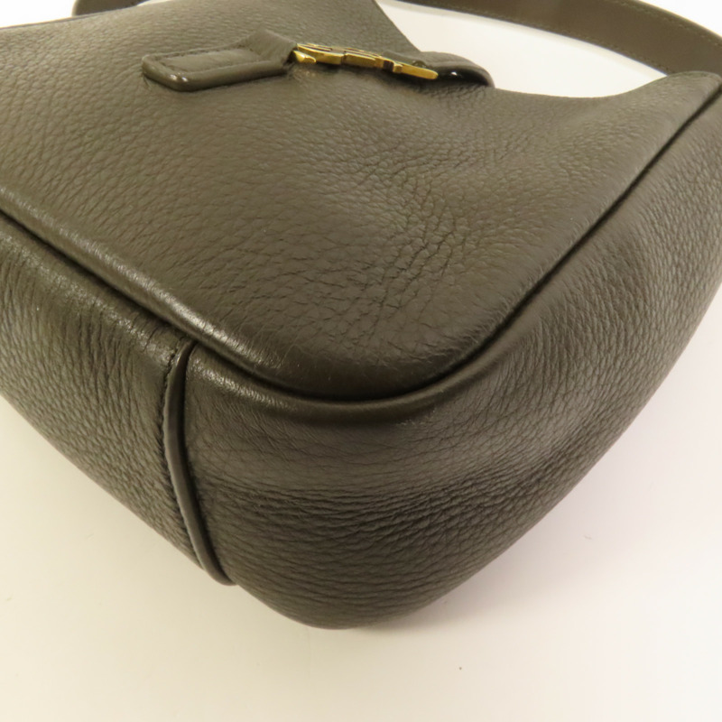 SAINT LAURENT 牛皮皮革LE 5A7金扣肩背袋-12