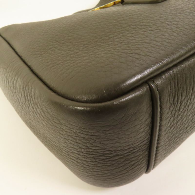 SAINT LAURENT 牛皮皮革LE 5A7金扣肩背袋-13