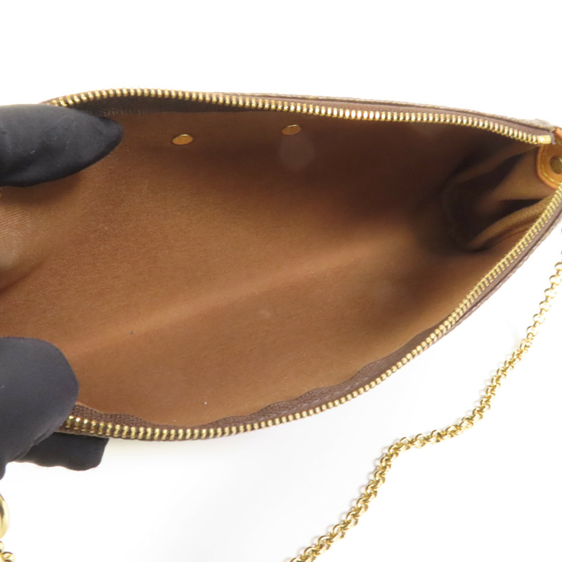 LOUIS VUITTON Monogram Eva金扣手挽肩背兩用袋-4