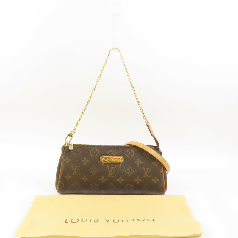 LOUIS VUITTON Monogram Eva金扣手挽肩背兩用袋-10