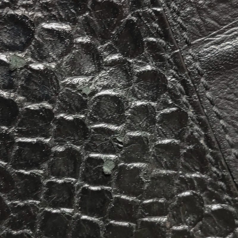 Saint Laurent牛皮純色黑色流蘇斜挎包單肩包-14