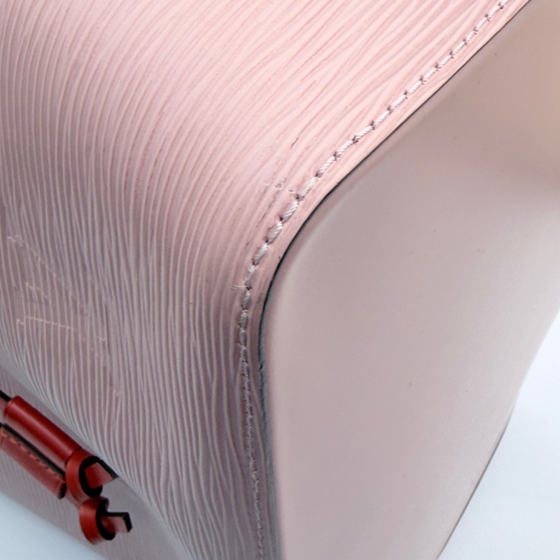 LV粉紅拼色水桶包🎀-9