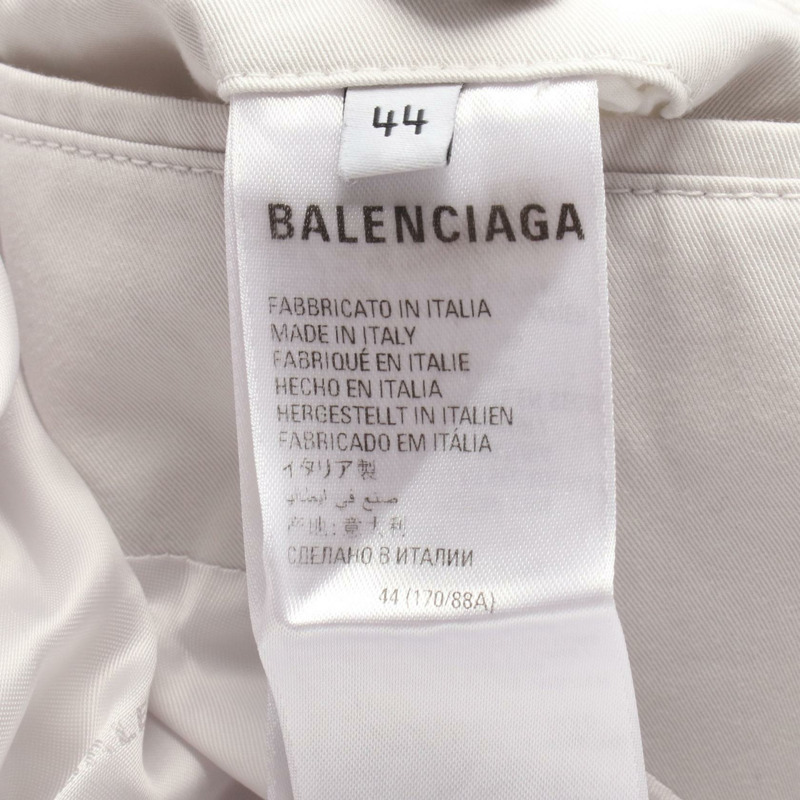 BALENCIAGA 白色棉質外套,二手男款 44 碼-5