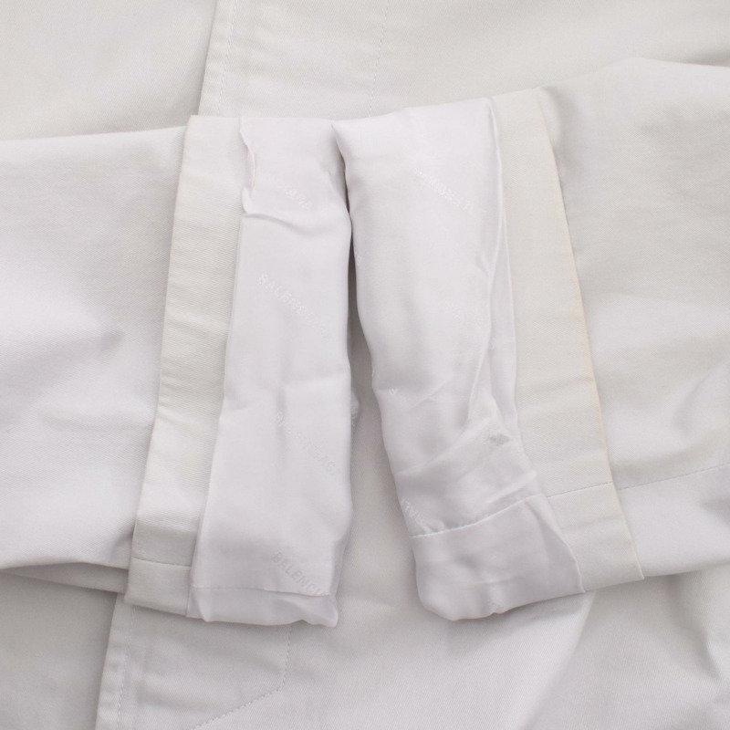 BALENCIAGA 白色棉質外套,二手男款 44 碼-9