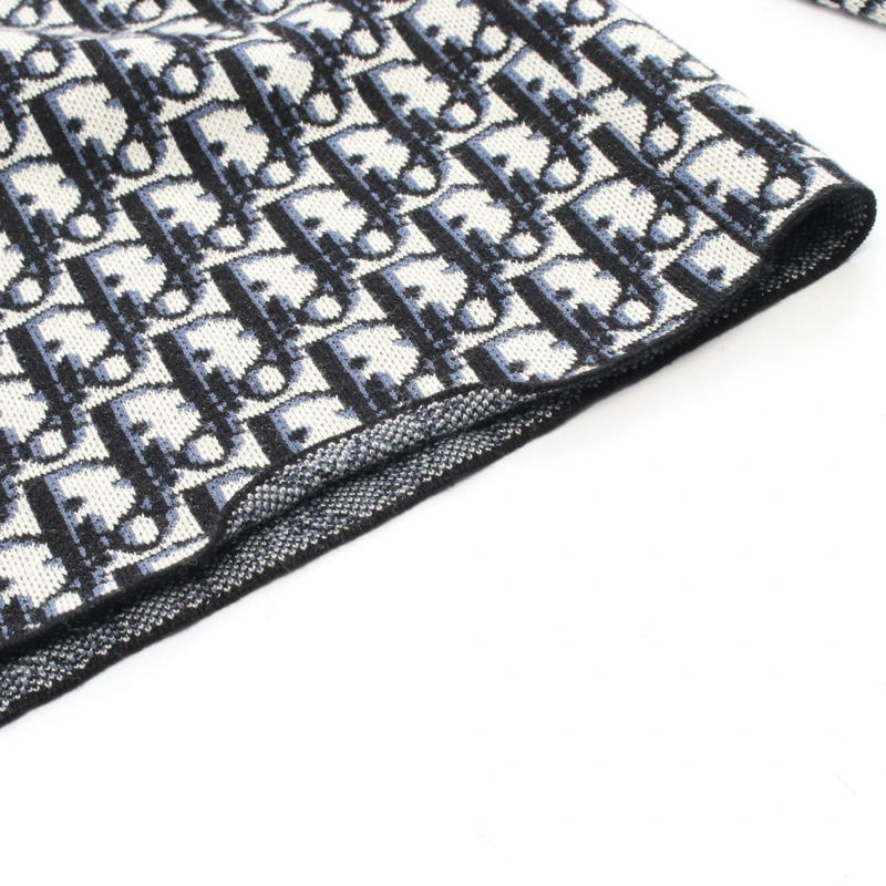 Dior Oblique 襯衫上衣 023M550AT099 純棉 黑色 海軍藍 米色 二手 男士 S 碼-4