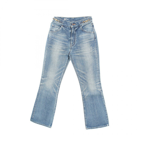 CELINE Dylan Jeans 牛仔褲，棉質，藍色，二手女款，尺寸 27