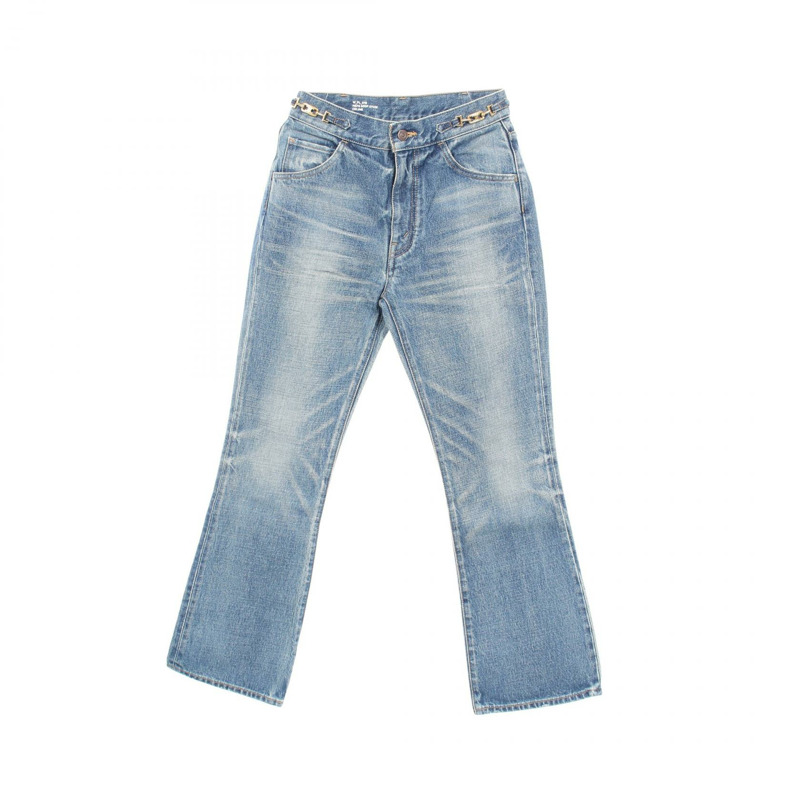 CELINE Dylan Jeans 牛仔褲，棉質，藍色，二手女款，尺寸 27-0