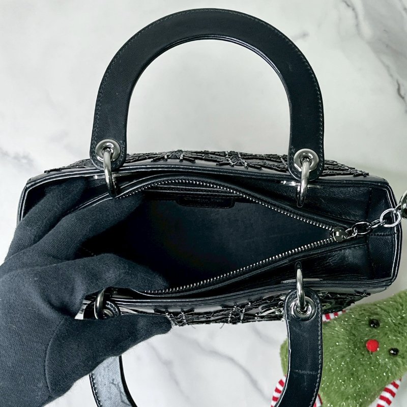 DIOR 珠飾五格黛妃包-2