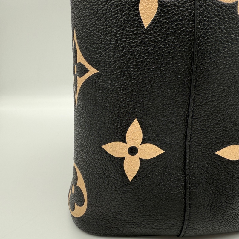 LOUIS VUITTON NéoNoé MM M45497 黑色 雙色壓紋水桶包-5