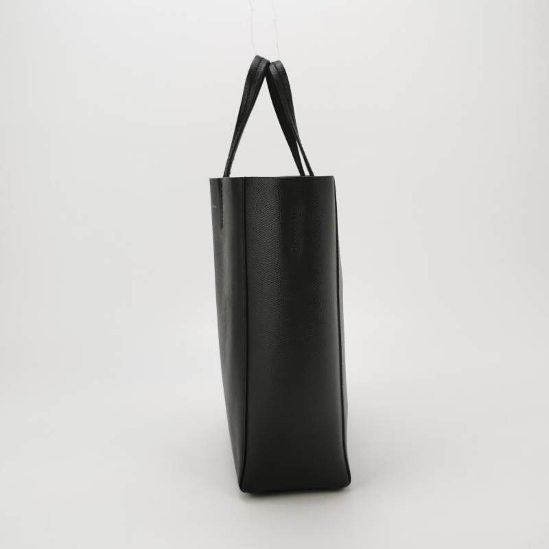 Celine Cabas牛皮純色字母logo斜挎包單肩包-2