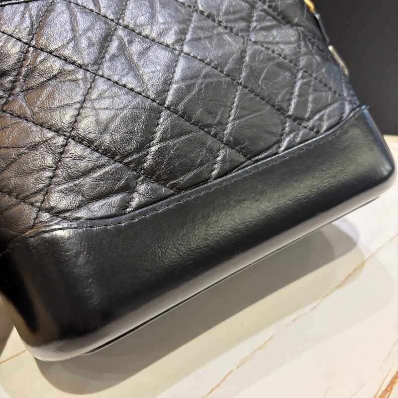 *SHIHNA名牌精品* CHANEL Gabrielle Hobo 小牛皮流浪包 保卡款-5