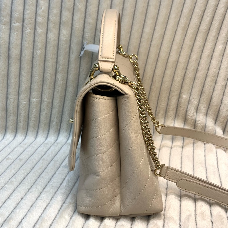 Chanel Coco handle🧋經典手袋配奶茶色-2