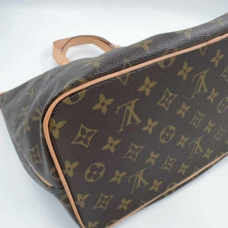 LV原花抓皺PALERMO PM手提肩背包M40145-10