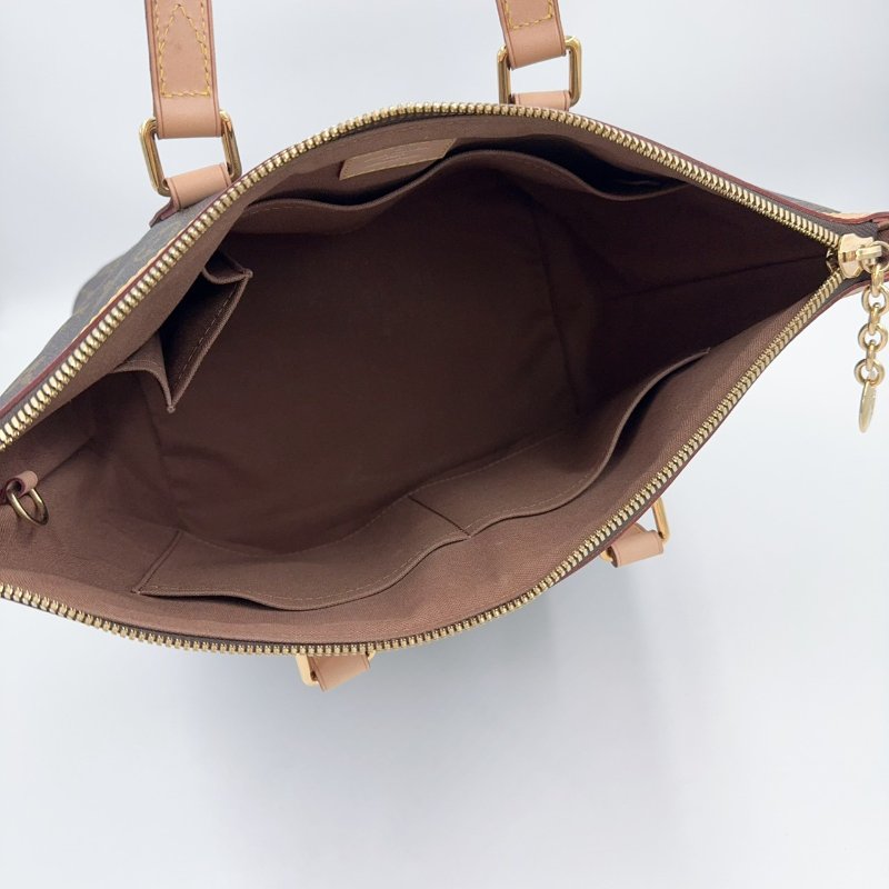 LV原花抓皺PALERMO PM手提肩背包M40145-12