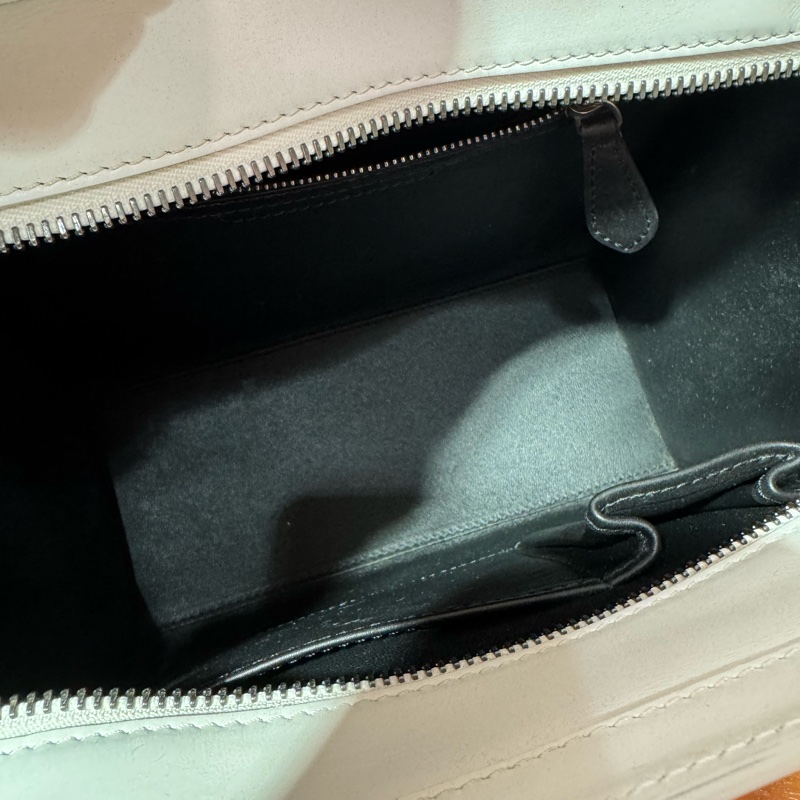 CELINE Micro Luggage 白色/黑色/紅色 牛皮-14