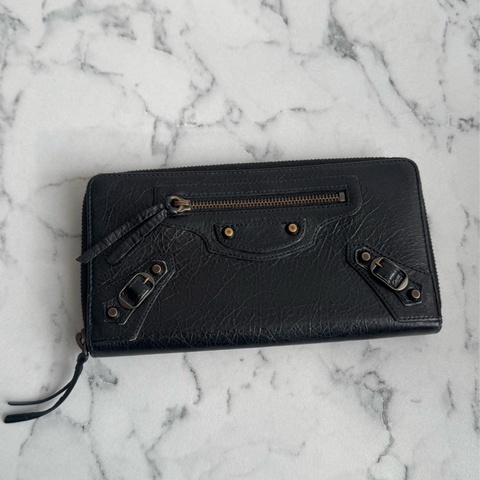 Balenciaga 黑色city機車包長夾🫶超經典價格甜🫶