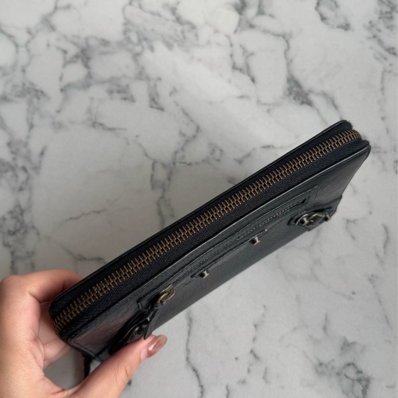 Balenciaga 黑色city機車包長夾🫶超經典價格甜🫶-1