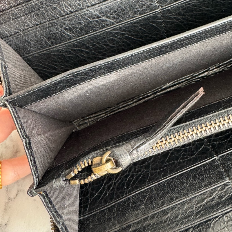 Balenciaga 黑色city機車包長夾🫶超經典價格甜🫶-30