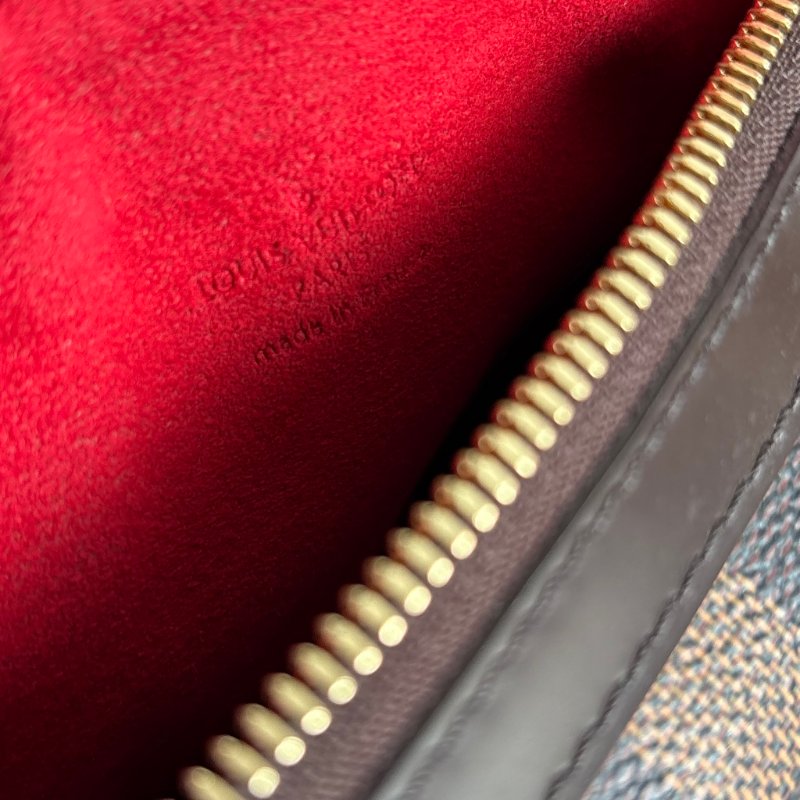 ::LOUIS VUITTON:: LV N52000 BERKELEY 咖啡色棋盤格手提包 波士頓包-33