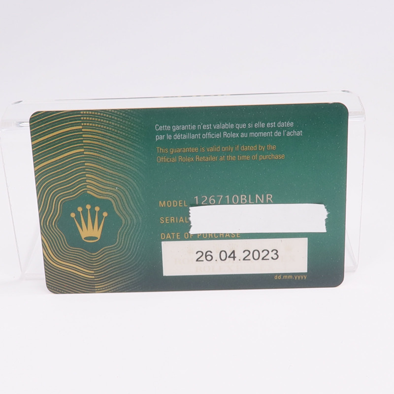 ROLEX GMT Master II 126170BLNR-15