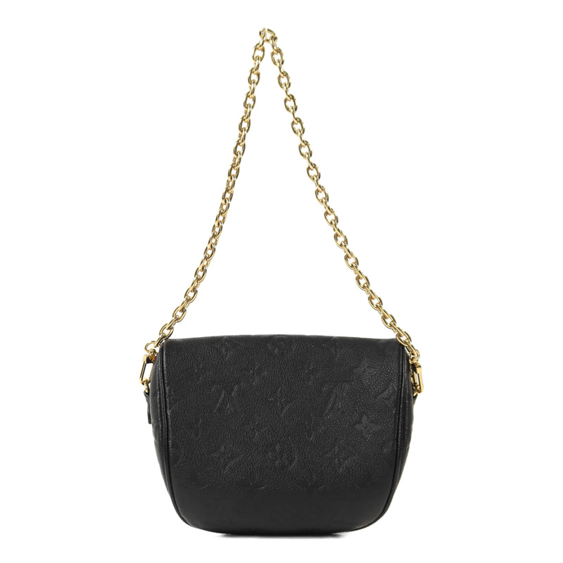 LOUIS VUITTON Monogram Empreinte Mini Bumbag金扣手挽肩背兩用袋-1