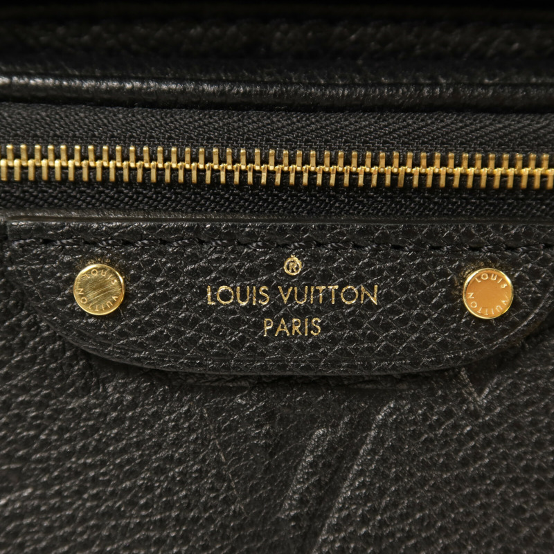 LOUIS VUITTON Monogram Empreinte Mini Bumbag金扣手挽肩背兩用袋-12