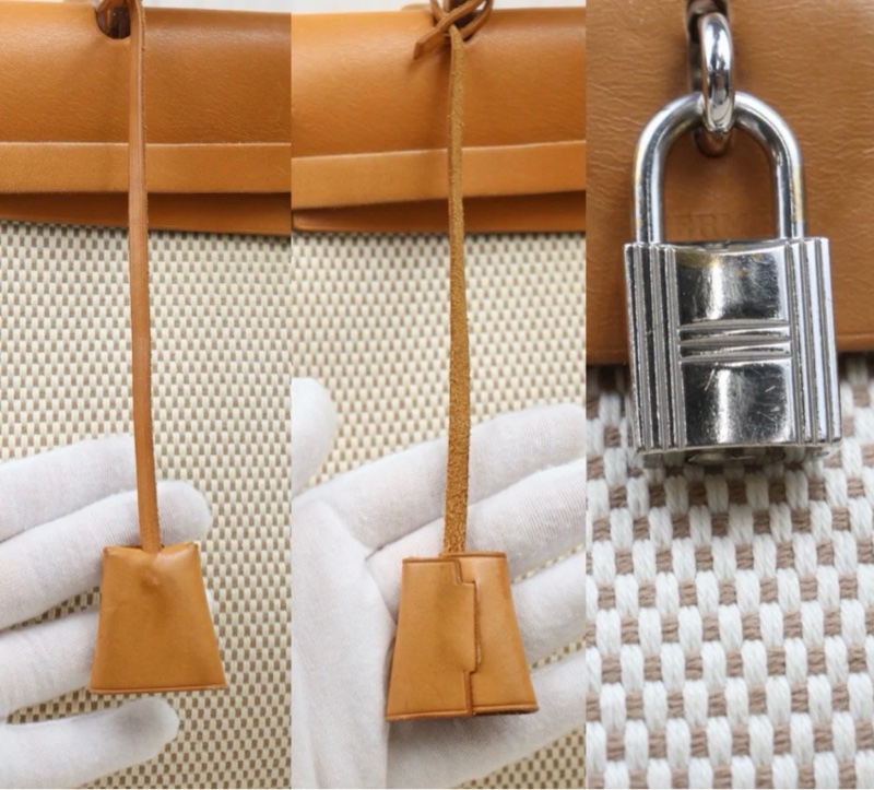 「JL精品代購」9新 Hermes 愛馬仕 herbag 兩包可替換-12