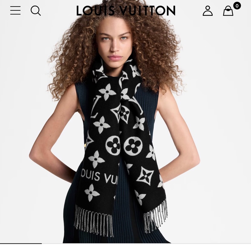 誠可議全配M77853 LV Essential 圍巾-5