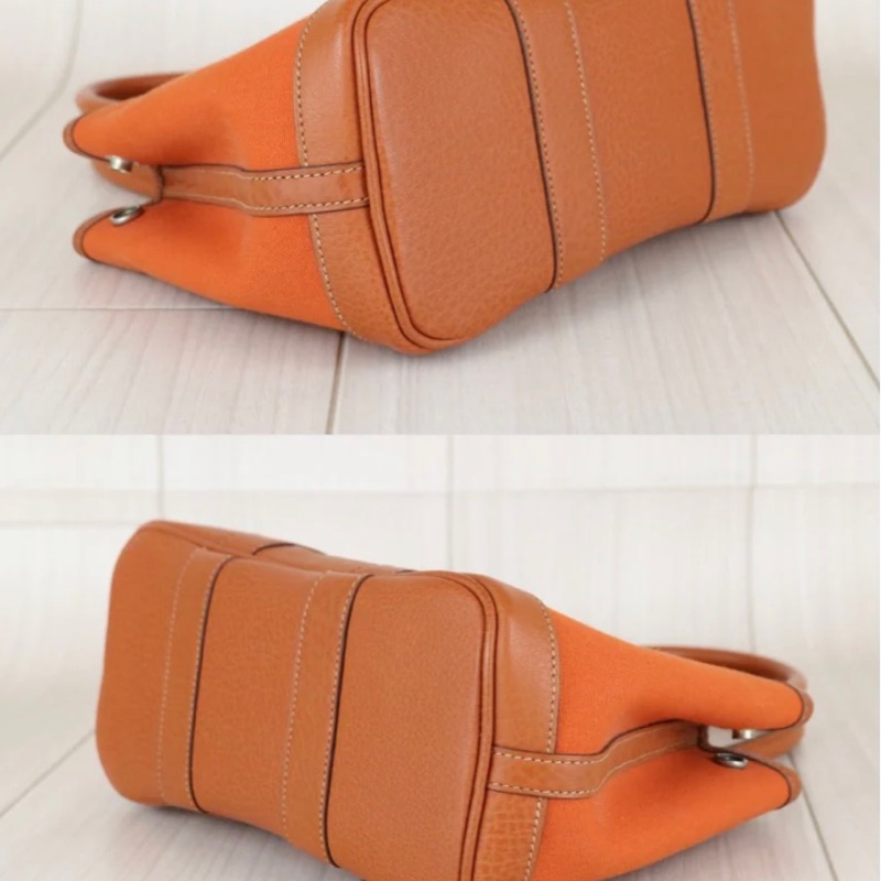 「JL精品代購」9新 Hermes 愛馬仕 party garden 花園23愛馬仕橘-8