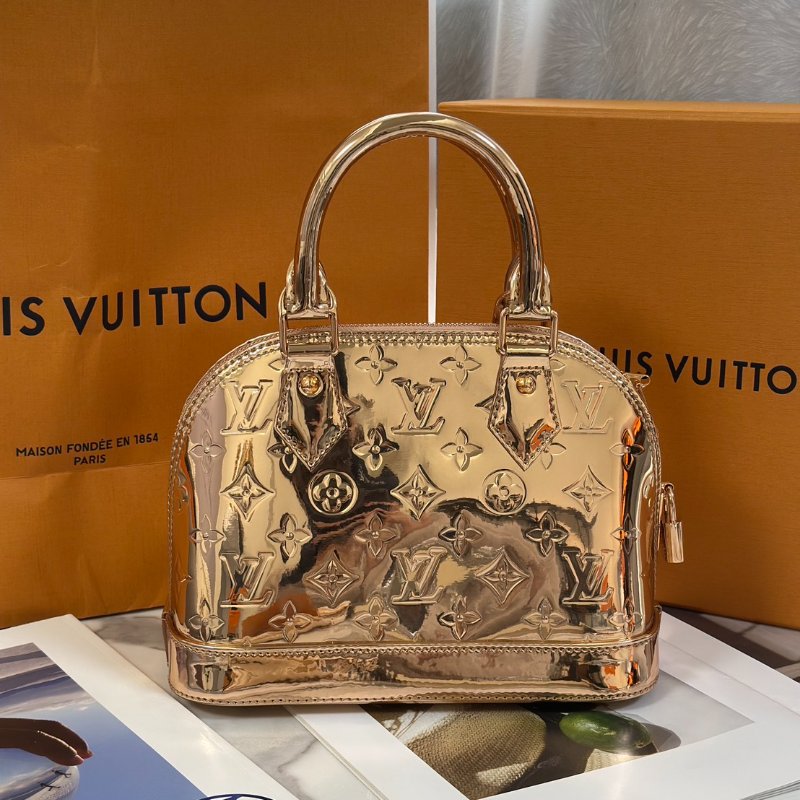 LOUIS VUITTON Alma BB - 玫瑰金-4