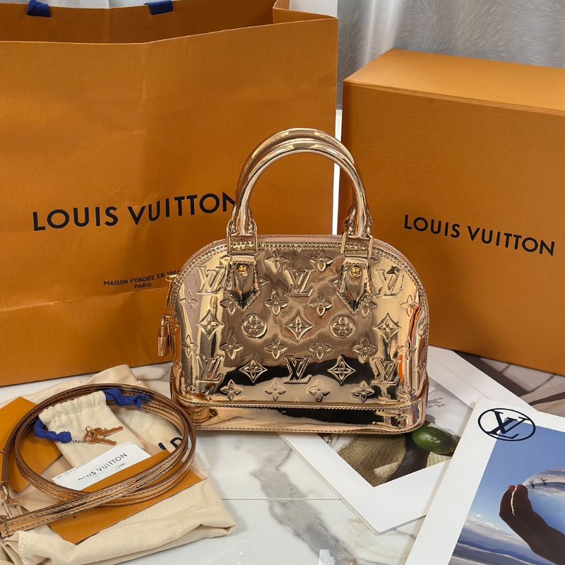 LOUIS VUITTON Alma BB - 玫瑰金-7