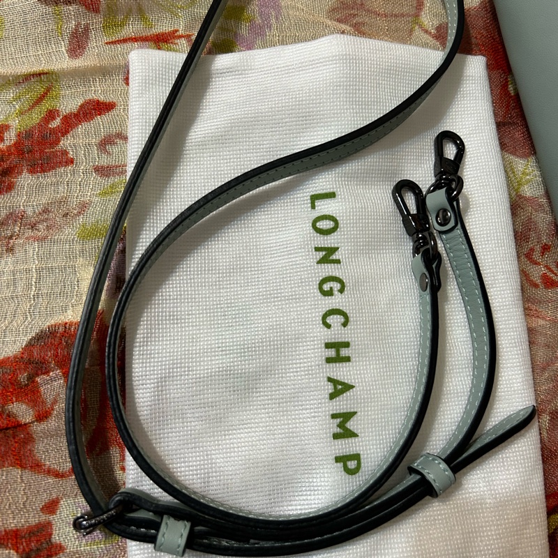 LONGCHAMP LE PLIAGE XTRA 系列牛皮水餃包/斜背/手提 XS鼠尾草綠 有防塵袋-15