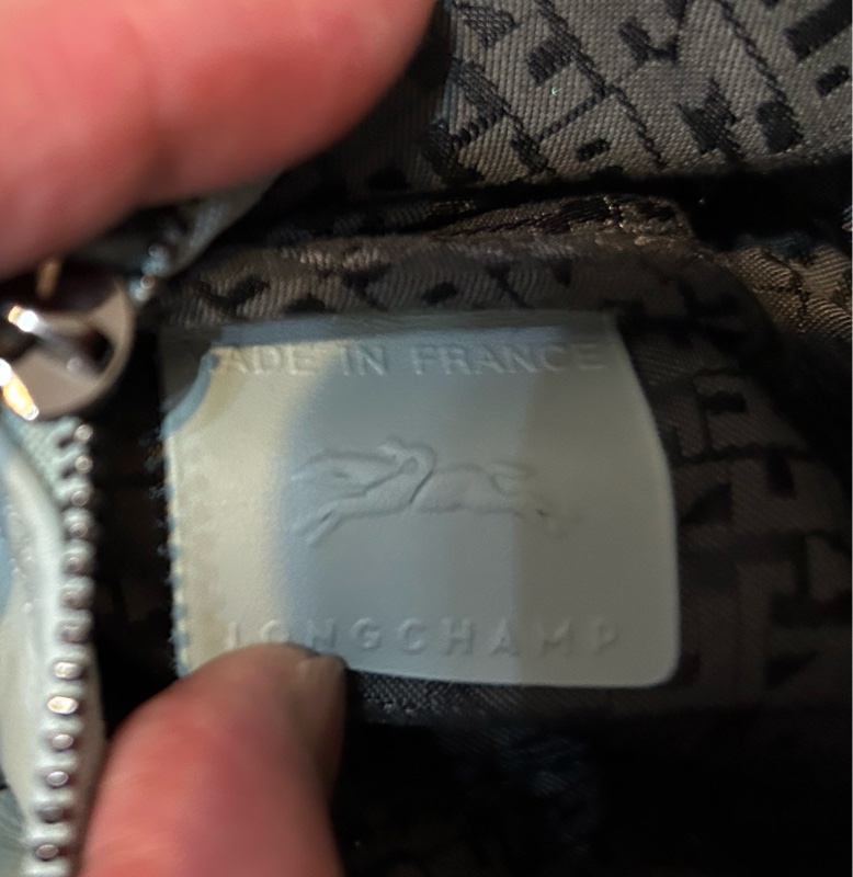 LONGCHAMP LE PLIAGE XTRA 系列牛皮水餃包/斜背/手提 XS鼠尾草綠 有防塵袋-22