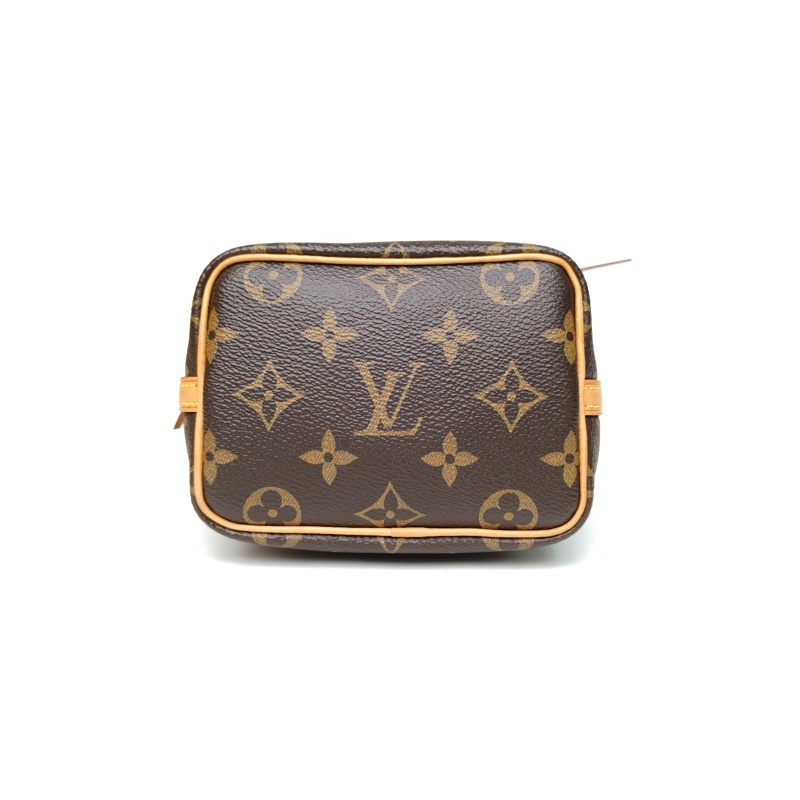 LOUIS VUITTON NOÉ水桶包Nano13老花PVC金扣肩背包2015-3
