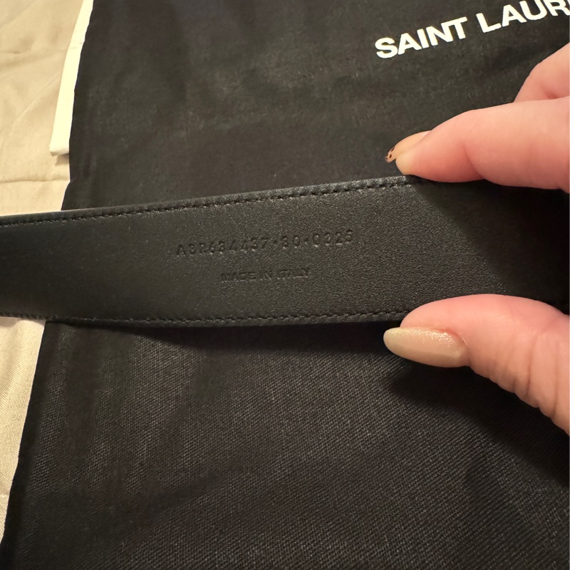 全配YSL經典款皮帶-5