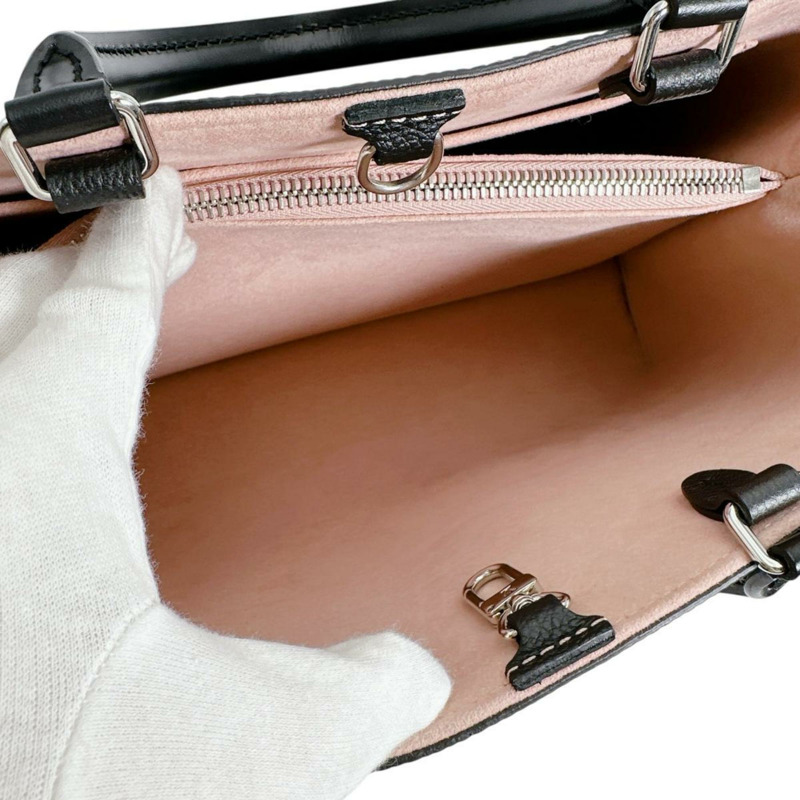 路易威登 Marel Tote BB Epi 皮革手提包 M59952 黑色-11