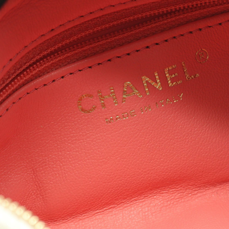 香奈兒 (CHANEL) 絎縫單肩包 AS2479 羊皮（綿羊皮）白色二手女款-3