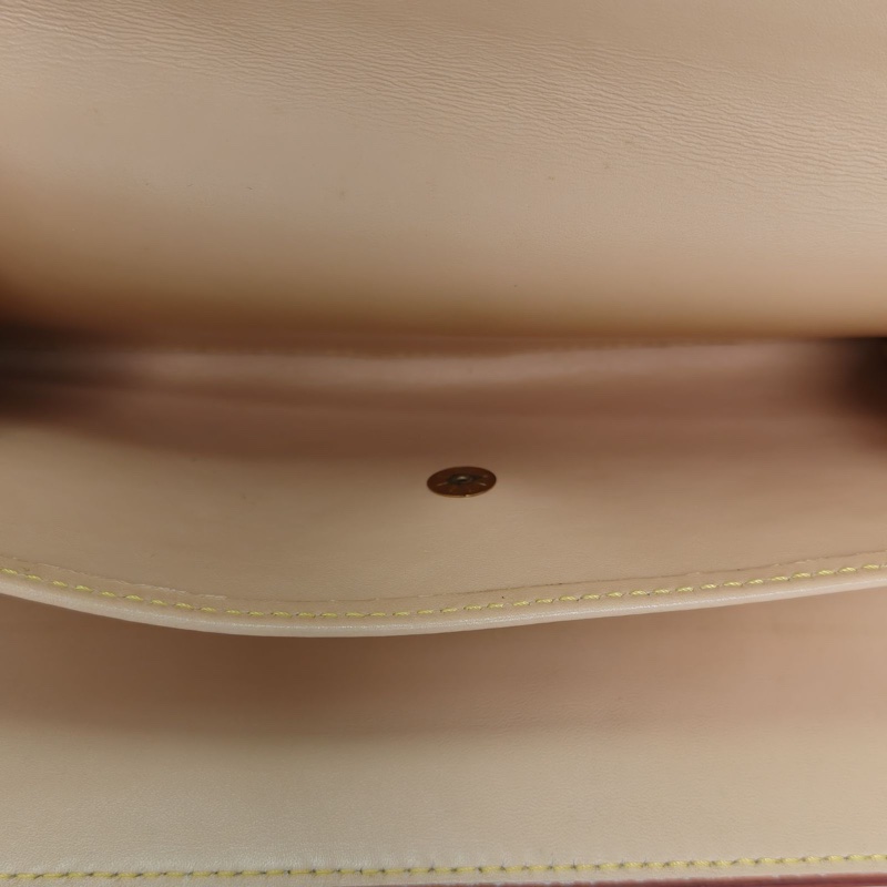 LOUIS VUITTON 老花PVC2003中古村上隆聯名櫻花長款錢包-4