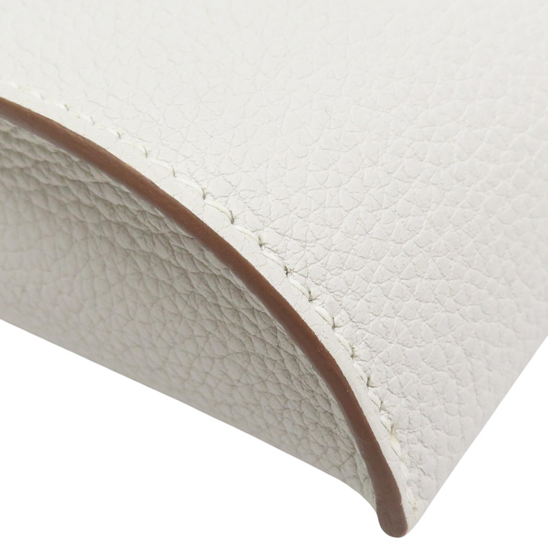 奶灰色 Togo牛皮 Videpoches 肩背包 B刻【HERMES 愛馬仕】-8