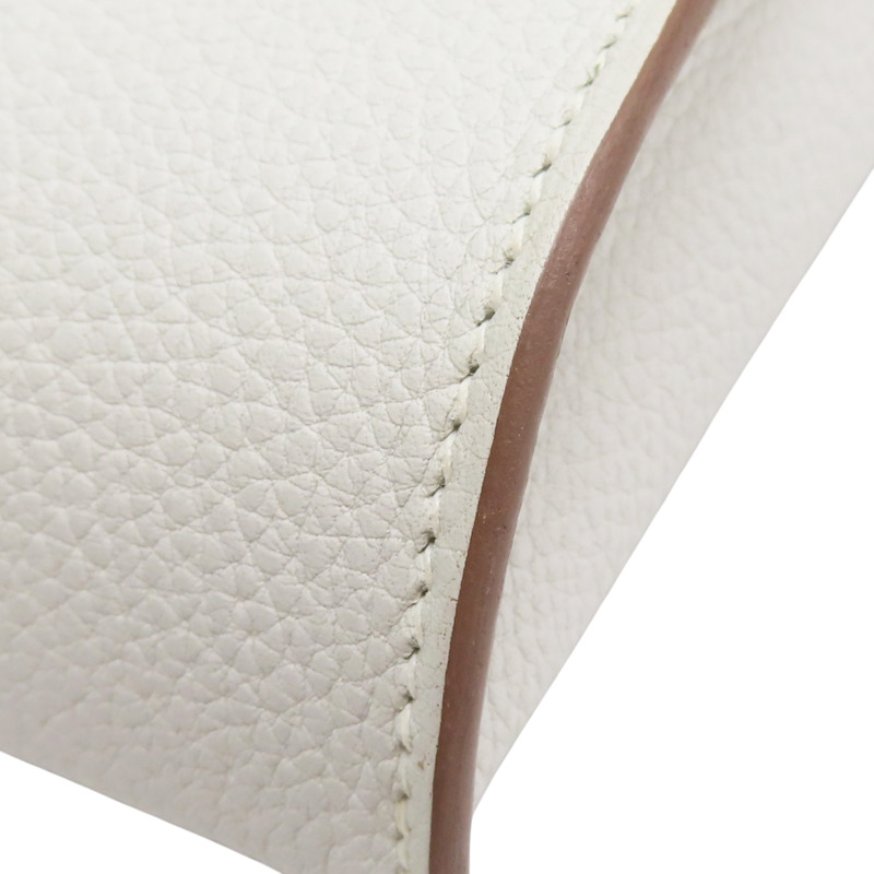 奶灰色 Togo牛皮 Videpoches 肩背包 B刻【HERMES 愛馬仕】-9