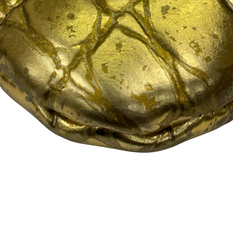 金色 牛皮 O CASE 手拿包 肩背包 金釦 【CHANEL 香奈兒】-11