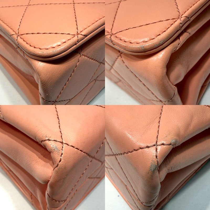 CHANEL mini金屬琺瑯手提鏈帶包-7